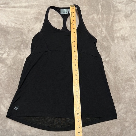 Athleta Black Tank Racerback with Built in Bra - Picture 13 of 13